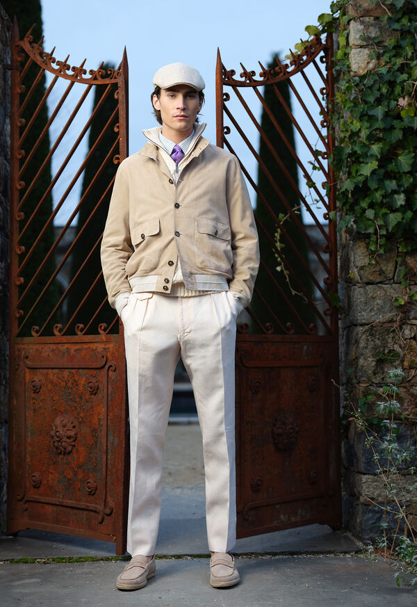Paul Stuart Suede Jacket & Sweater Look, image 1